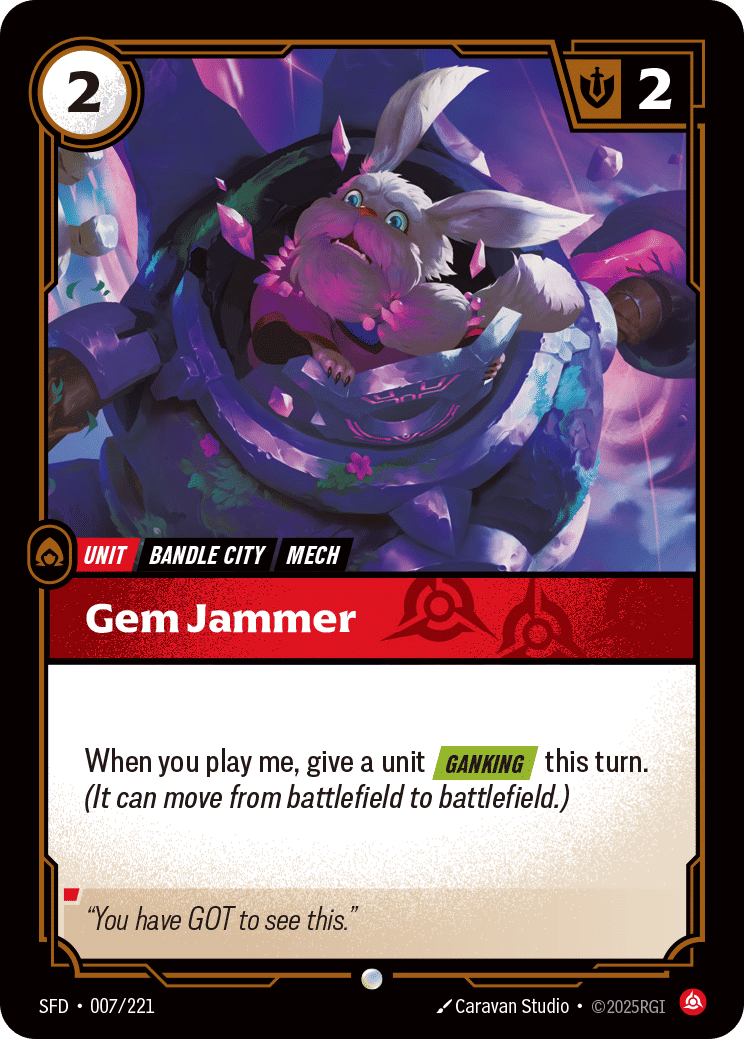 Gem Jammer — Spiritforged — Riftbound: League of Legends TCG