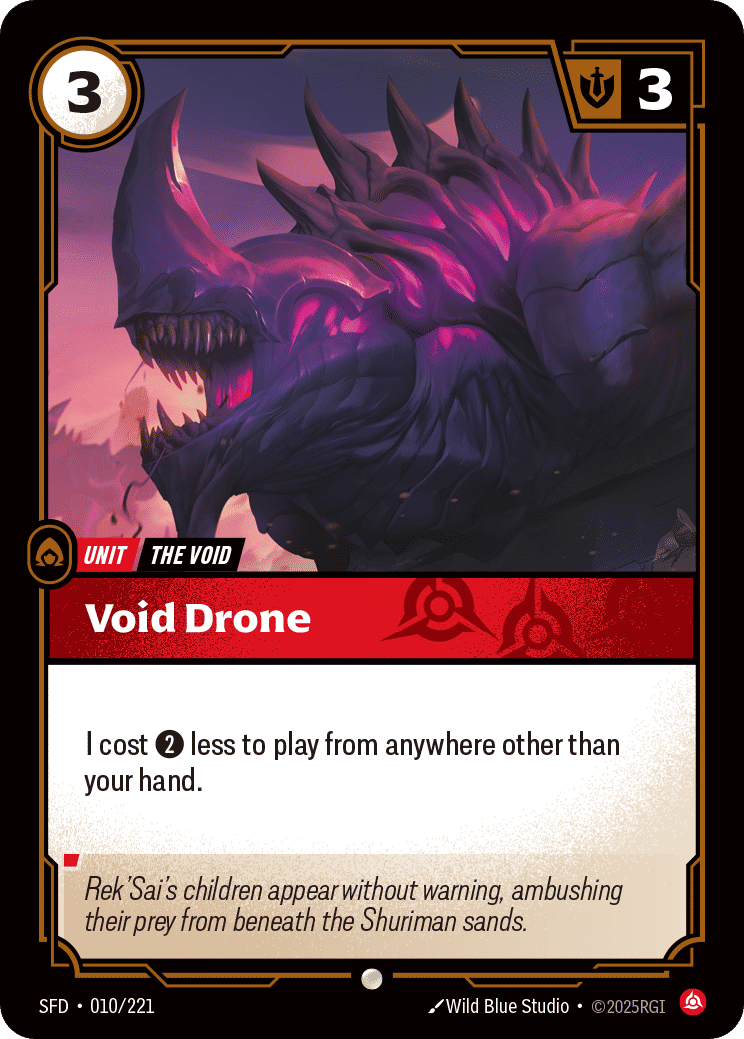 Void Drone — Spiritforged — Riftbound