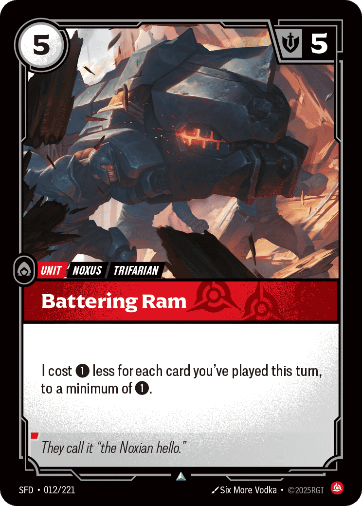 Battering Ram — Spiritforged — Riftbound