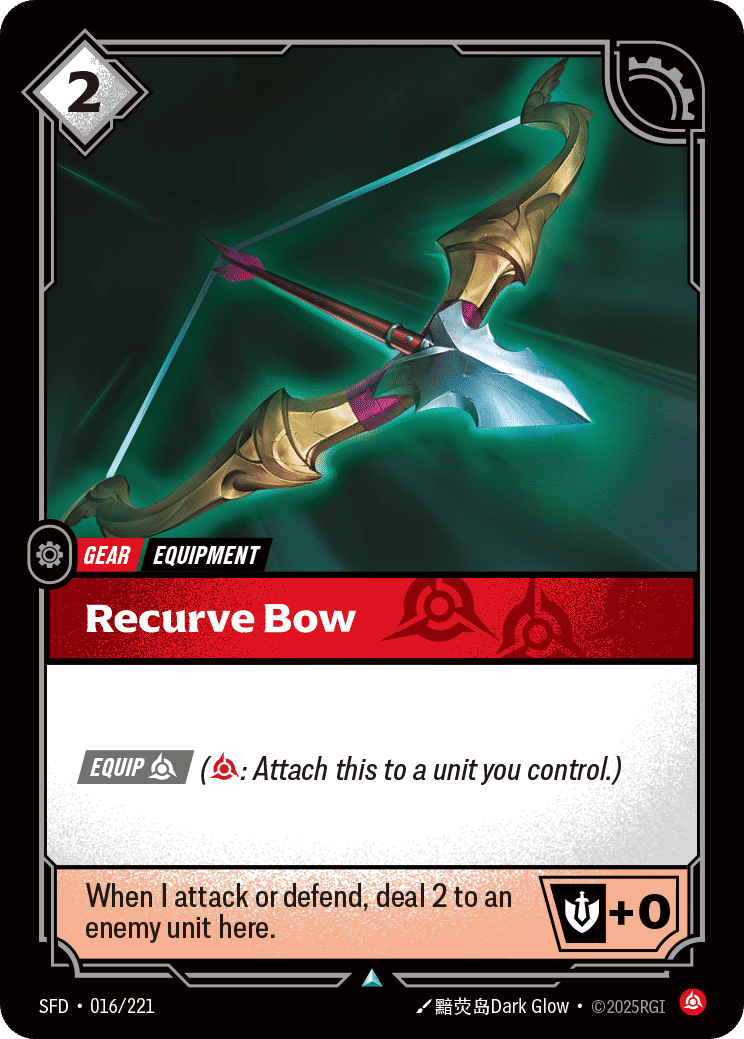Recurve Bow — Spiritforged — Riftbound