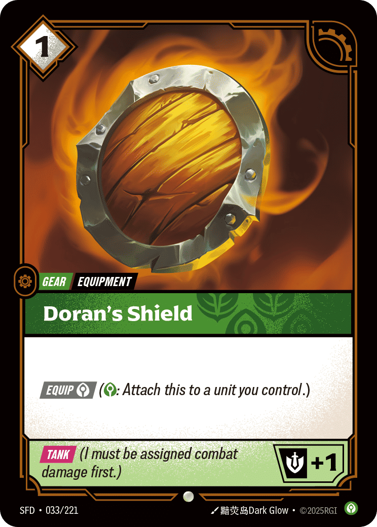 Doran's Shield — Spiritforged — Riftbound: League of Legends TCG