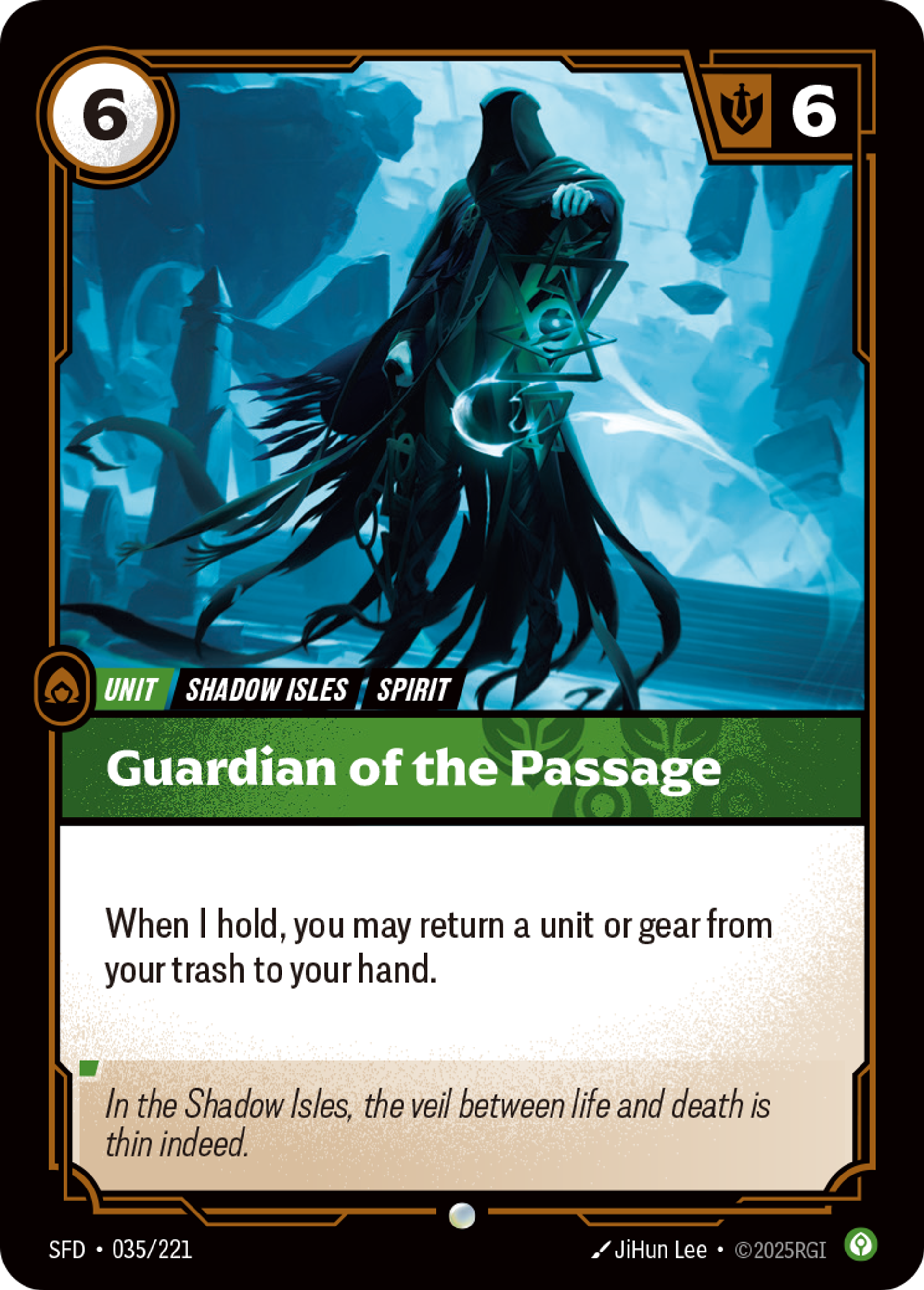 Guardian of the Passage — Spiritforged — Riftbound