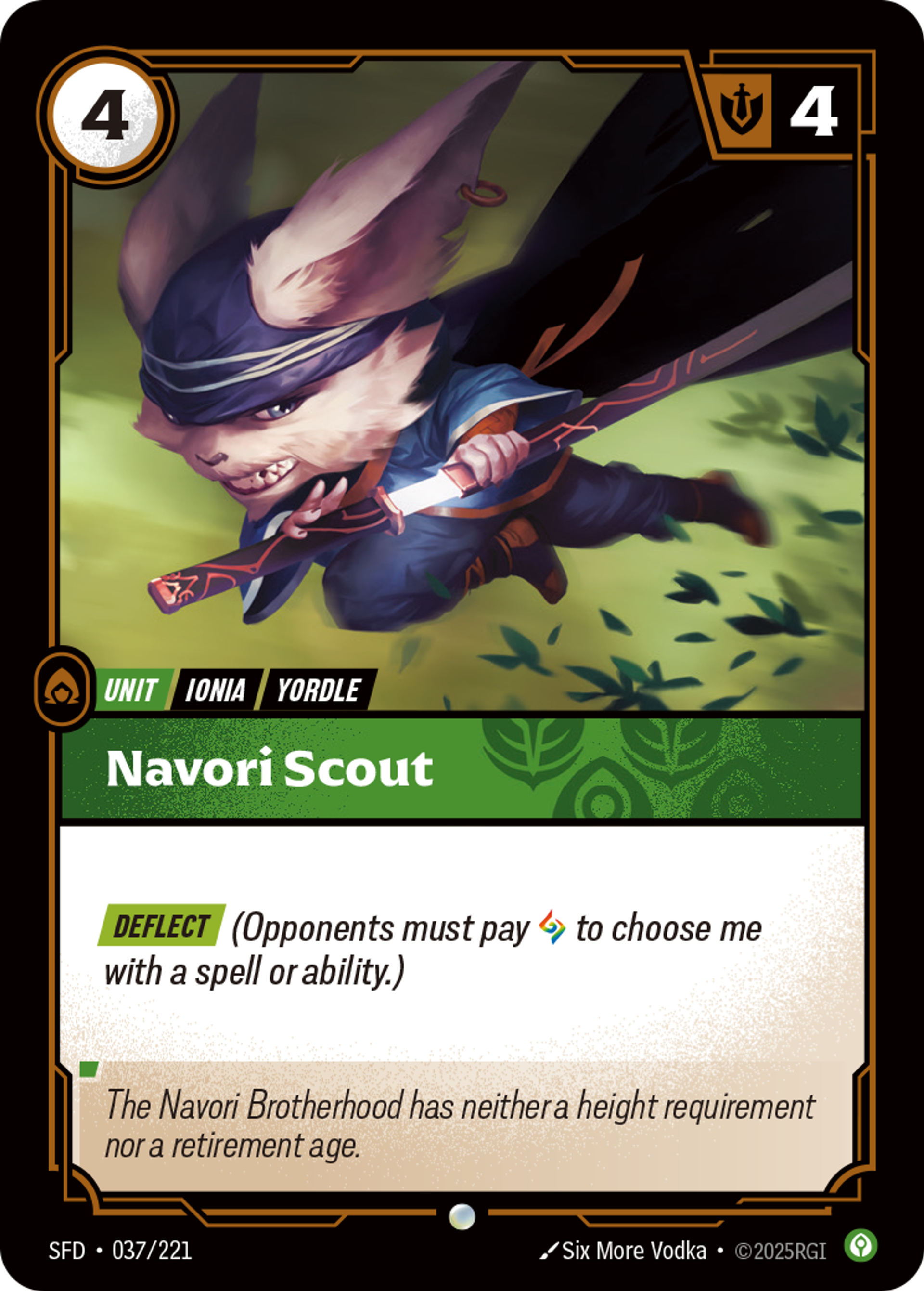 Navori Scout — Spiritforged — Riftbound: League of Legends TCG