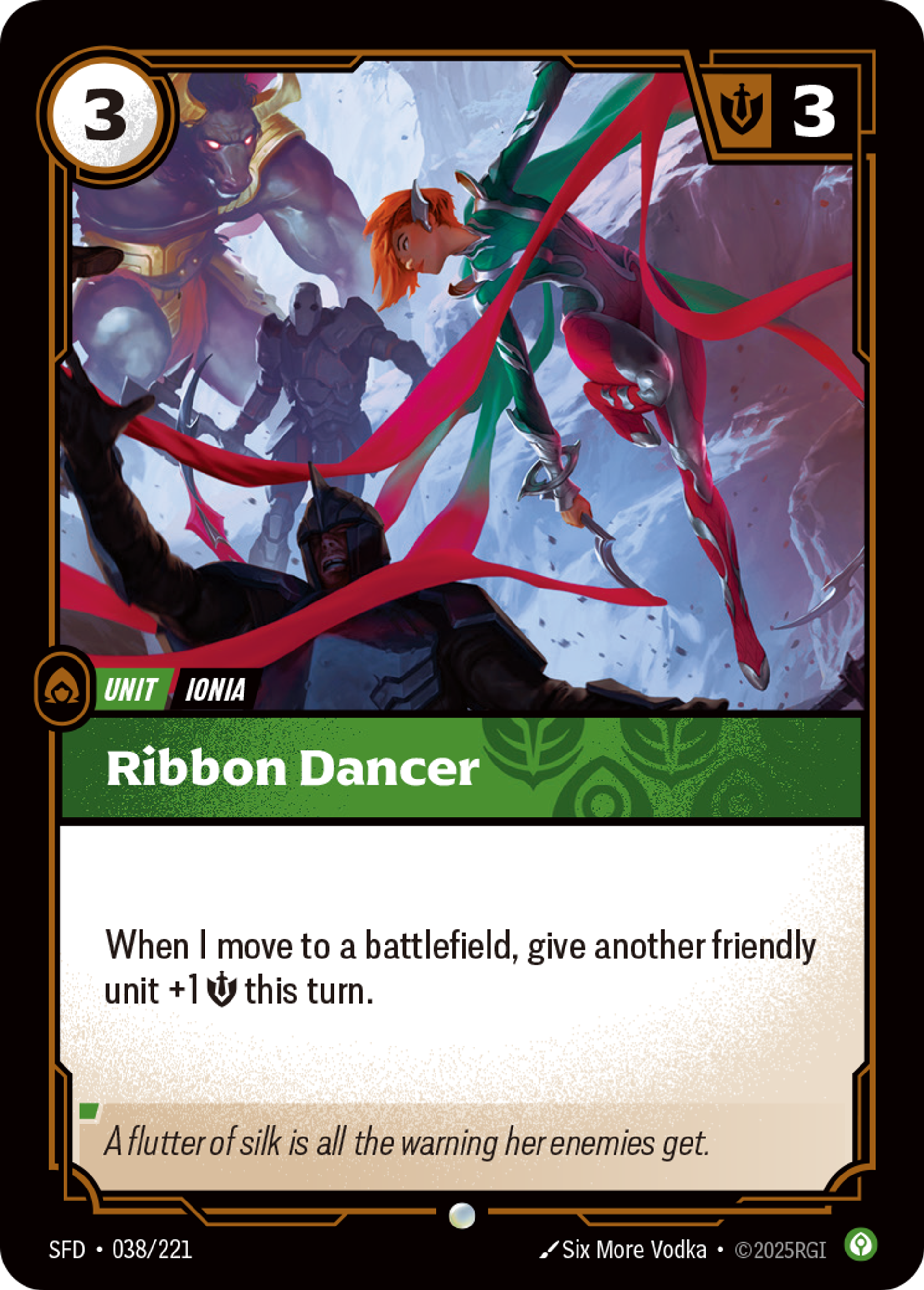 Ribbon Dancer — Spiritforged — Riftbound