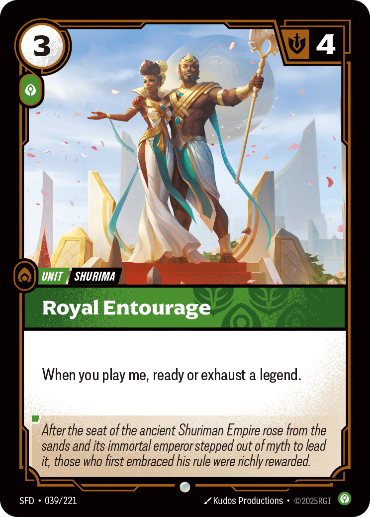 Royal Entourage — Spiritforged — Riftbound