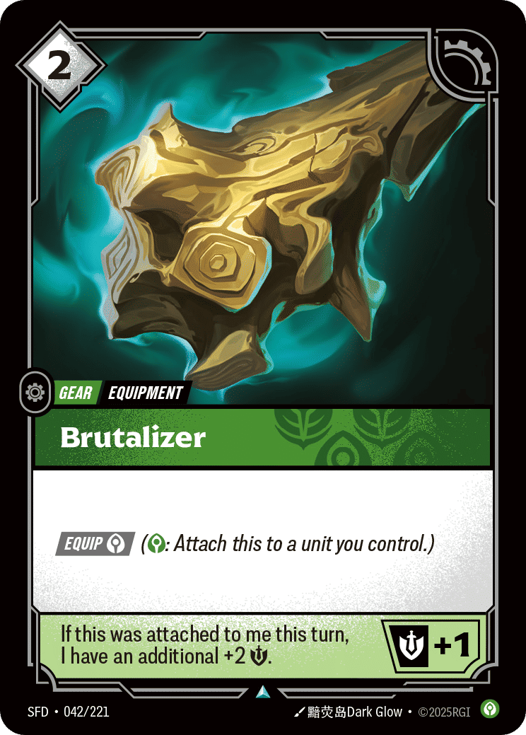 Brutalizer — Spiritforged — Riftbound