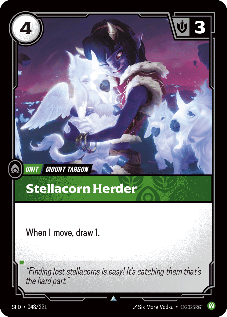 Stellacorn Herder — Spiritforged — Riftbound
