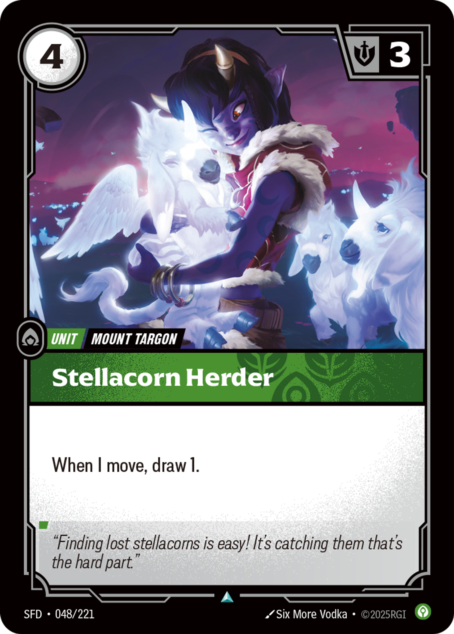 Stellacorn Herder — Spiritforged — Riftbound
