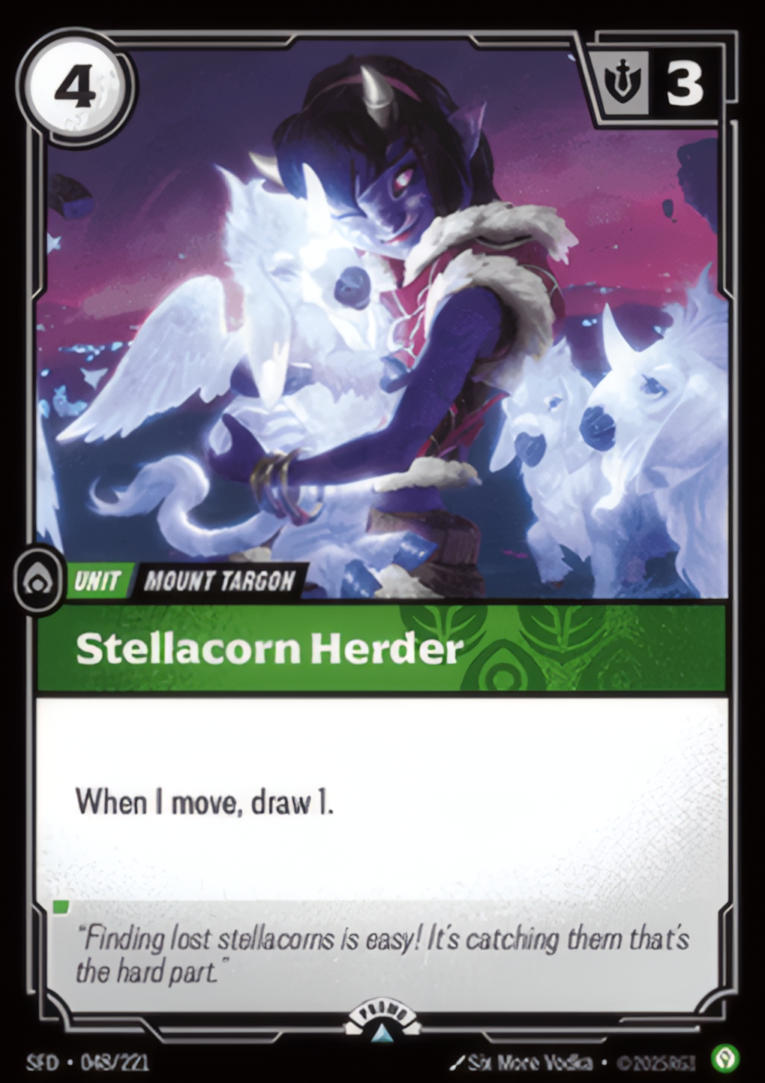 Stellacorn Herder — Spiritforged - Promo Cards — Riftbound: League of Legends TCG