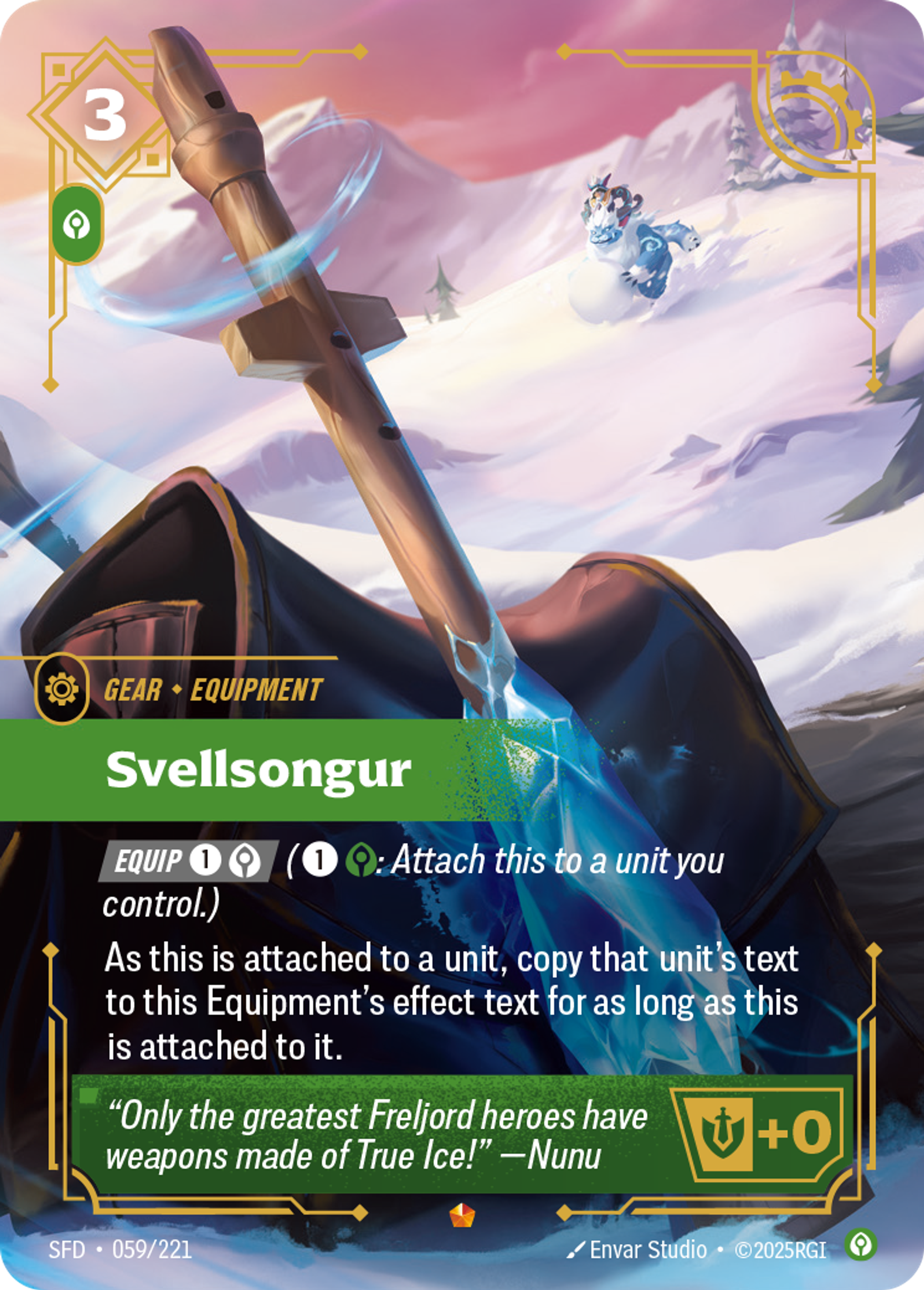 Svellsongur — Spiritforged — Riftbound