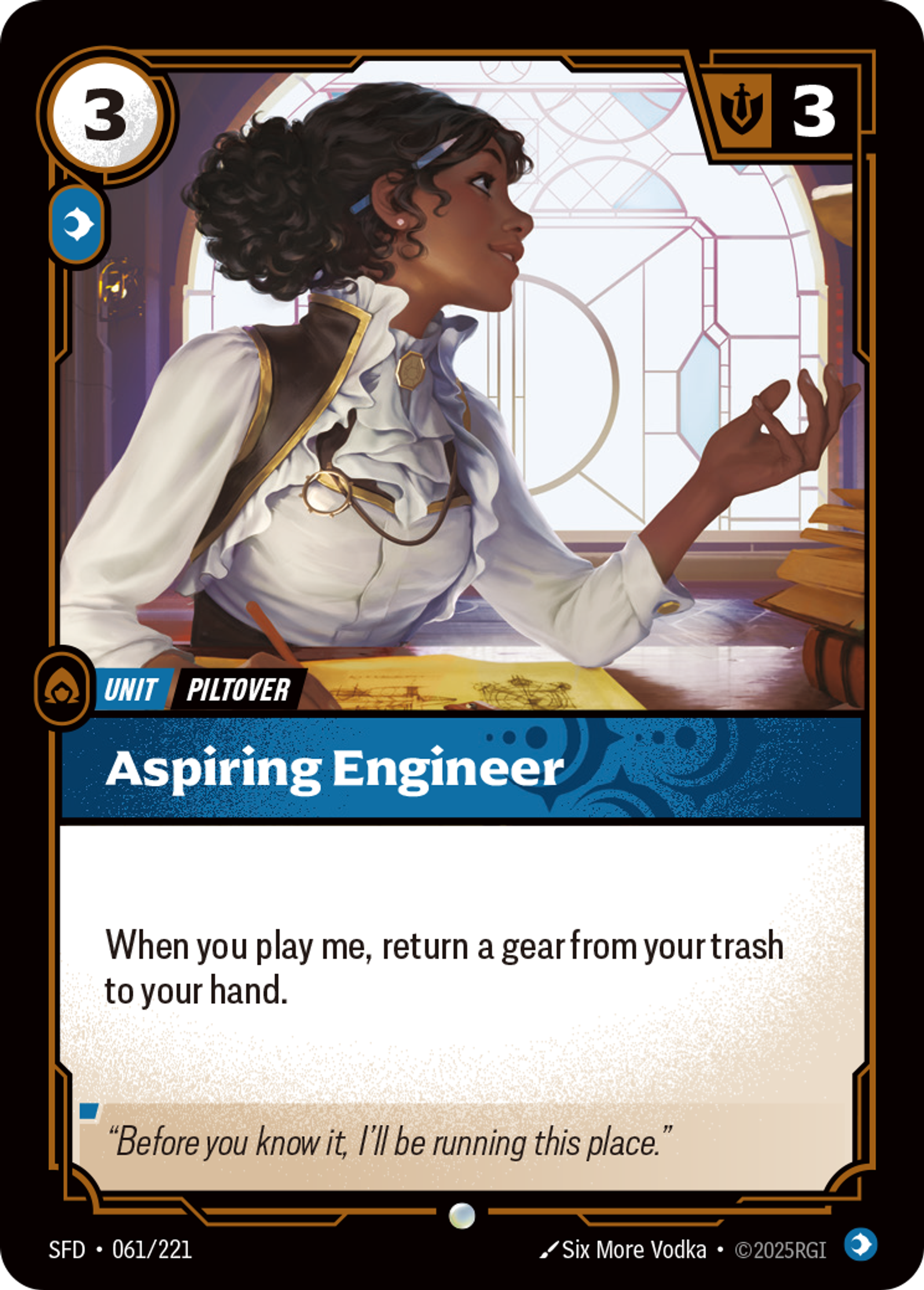 Aspiring Engineer — Spiritforged — Riftbound