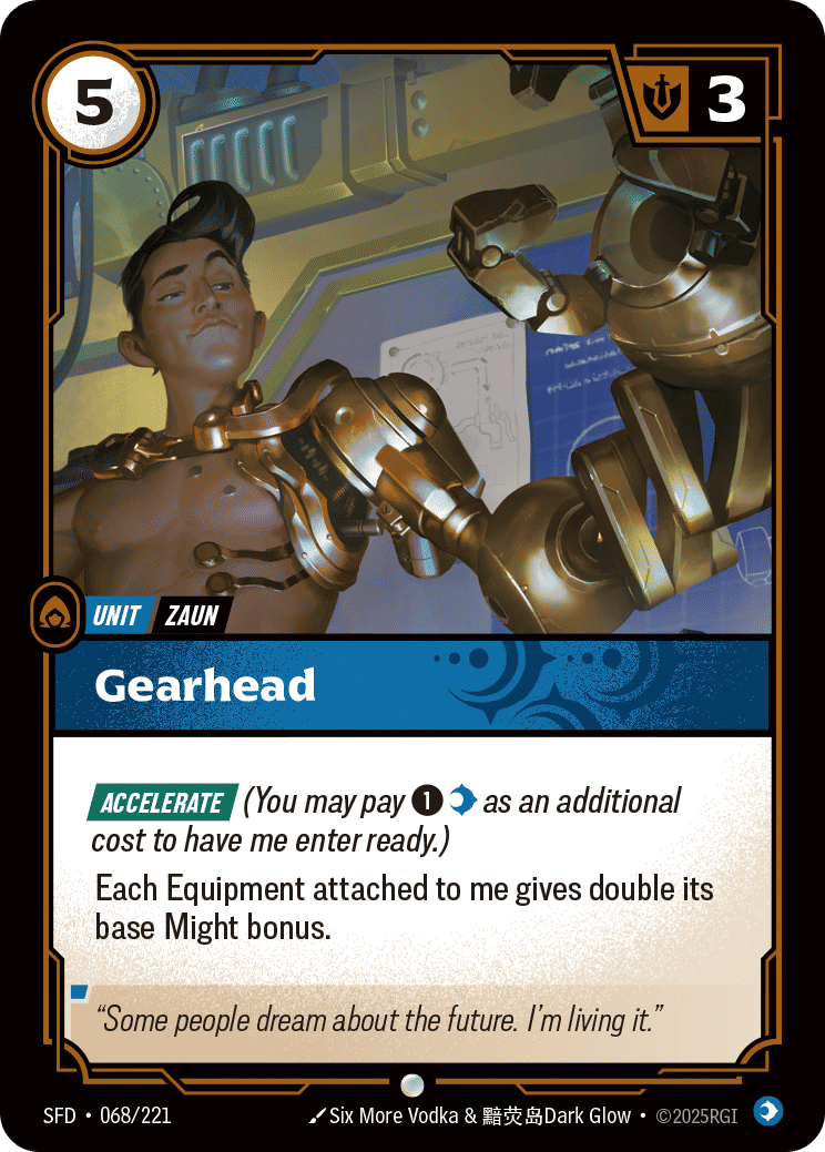 Gearhead — Spiritforged — Riftbound