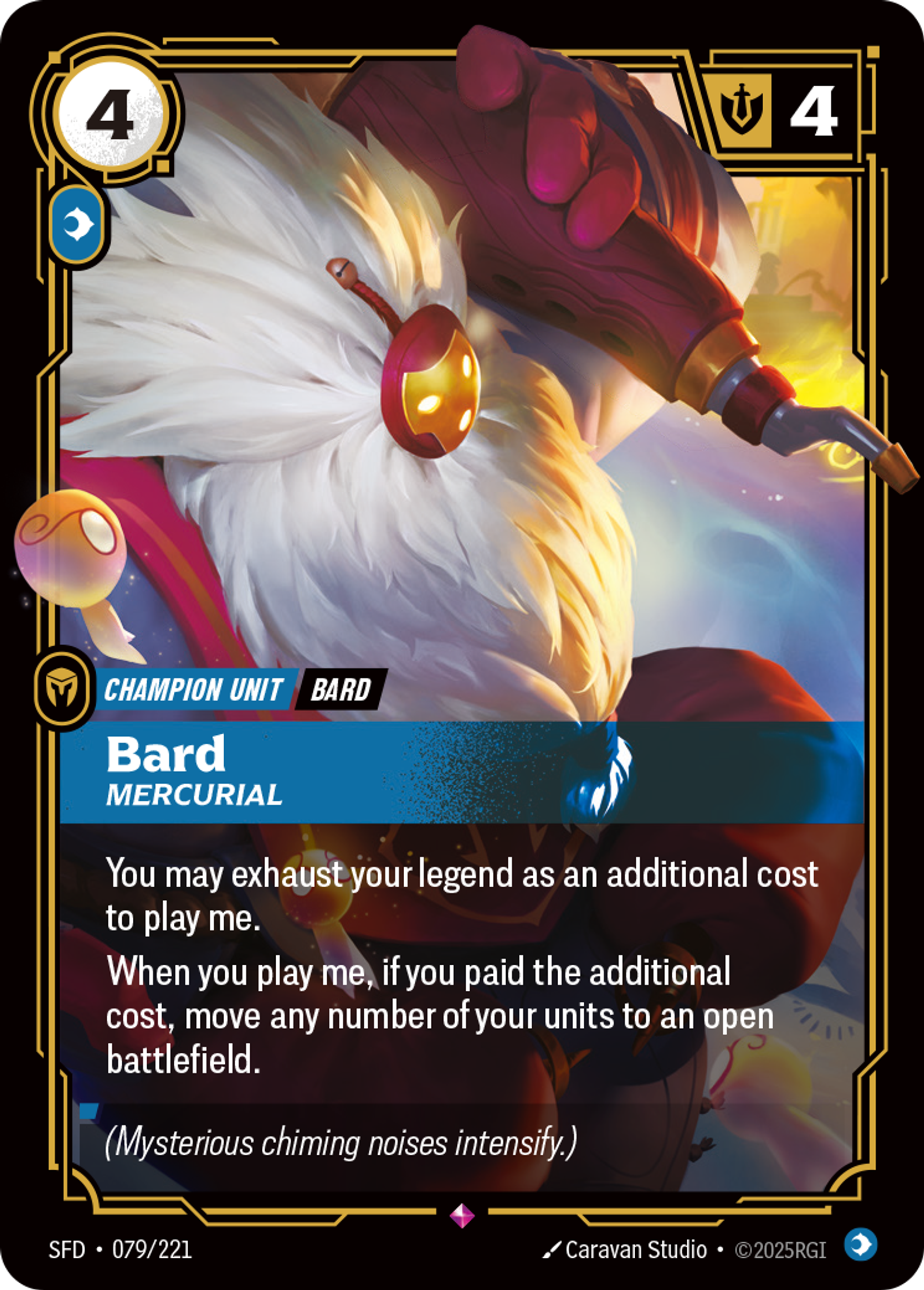 Bard - Mercurial — Spiritforged — Riftbound