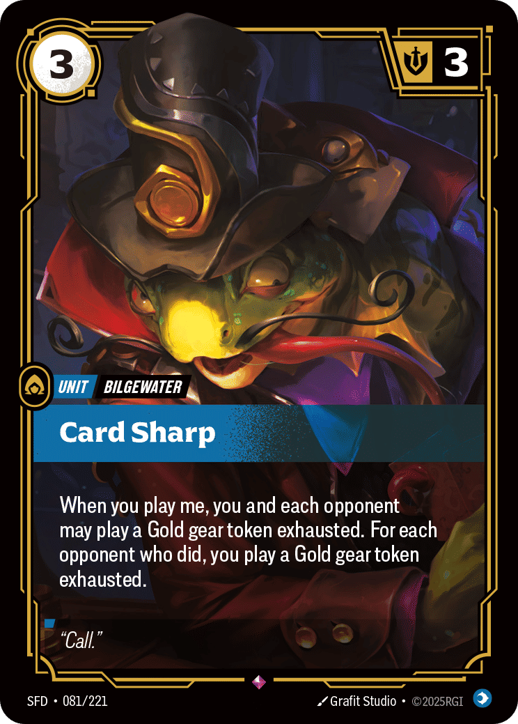 Card Sharp — Spiritforged — Riftbound