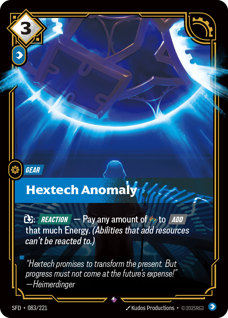 Hextech Anomaly — Spiritforged — Riftbound: League of Legends TCG