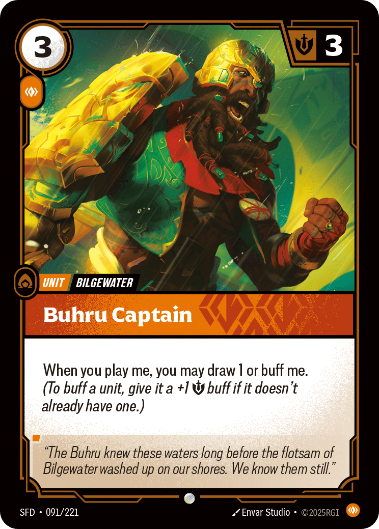 Buhru Captain — Spiritforged — Riftbound