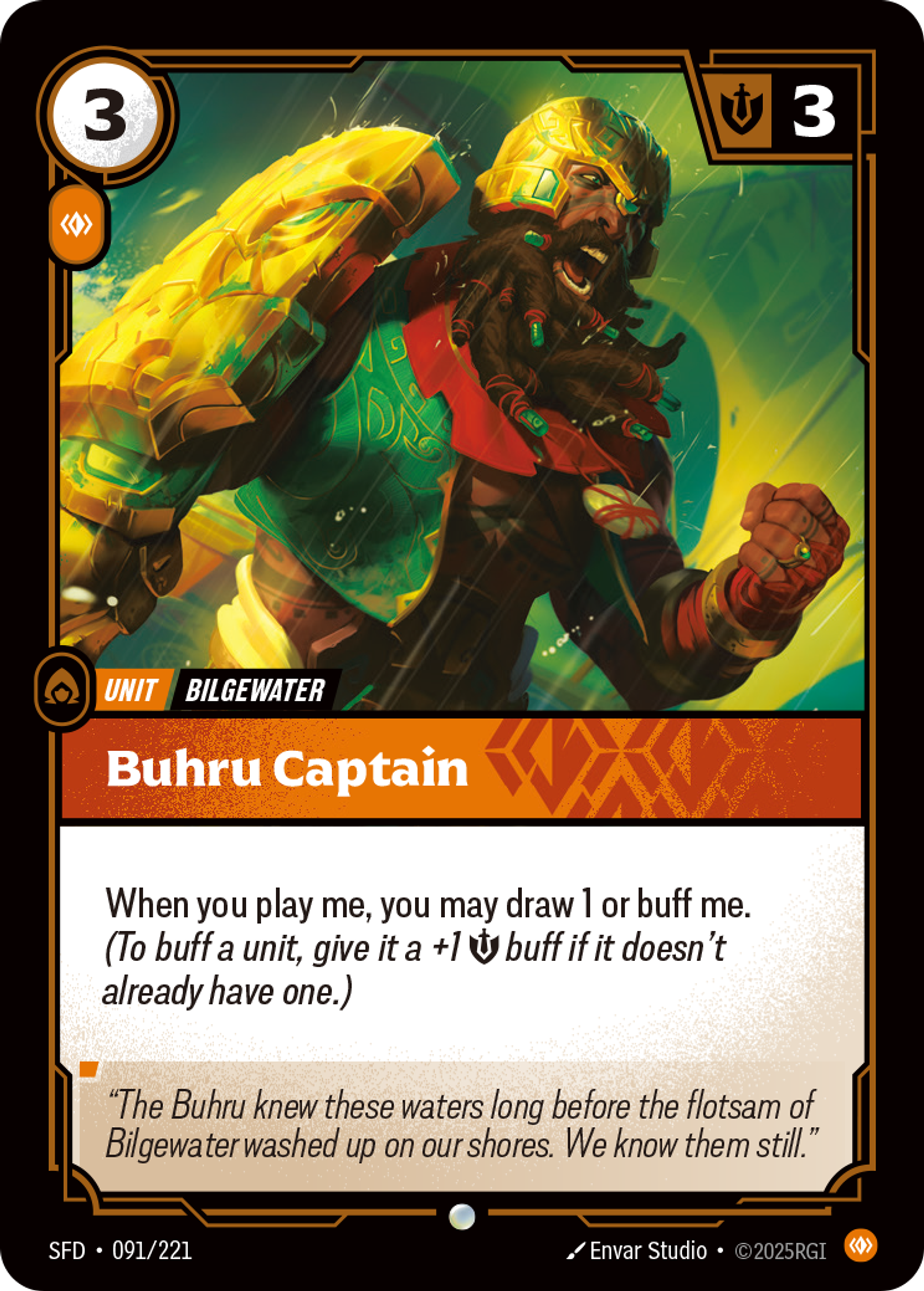 Buhru Captain — Spiritforged — Riftbound