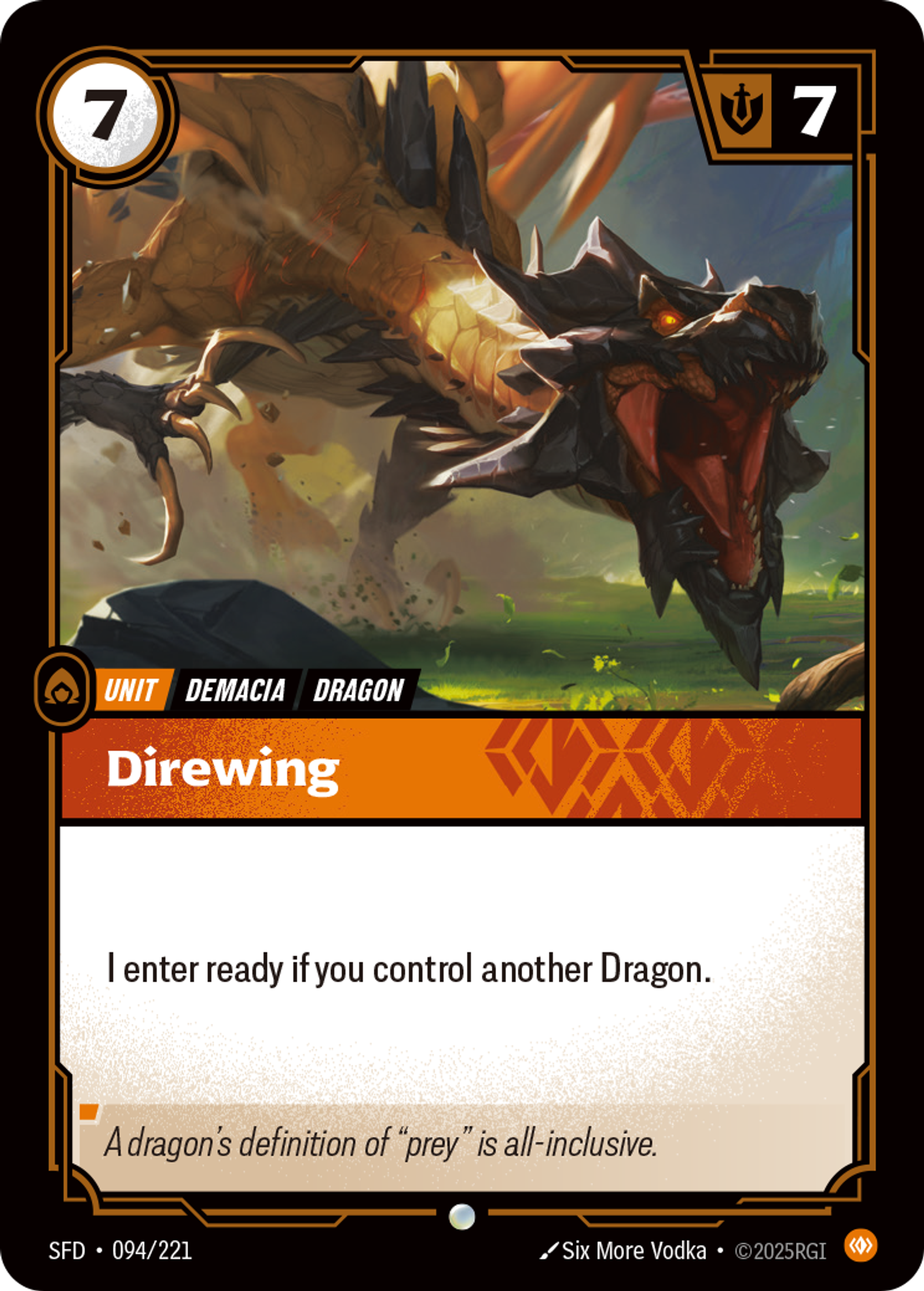 Direwing — Spiritforged — Riftbound