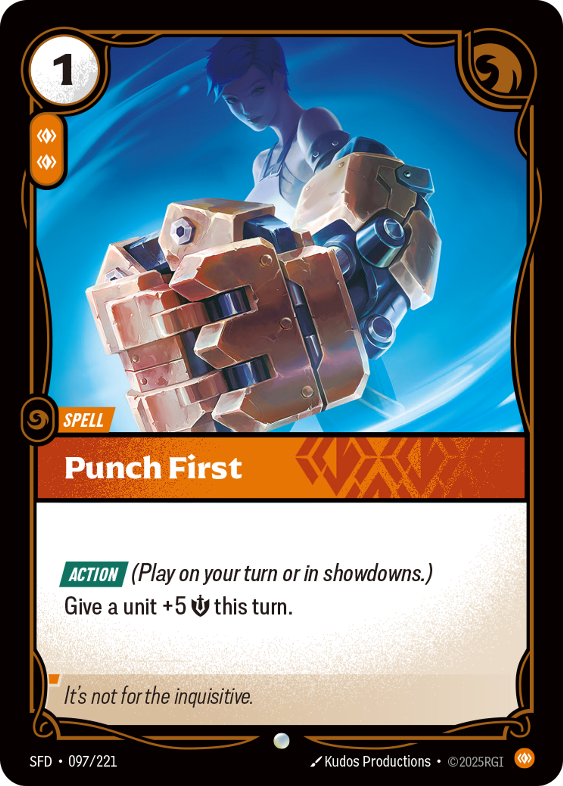 Punch First — Spiritforged — Riftbound
