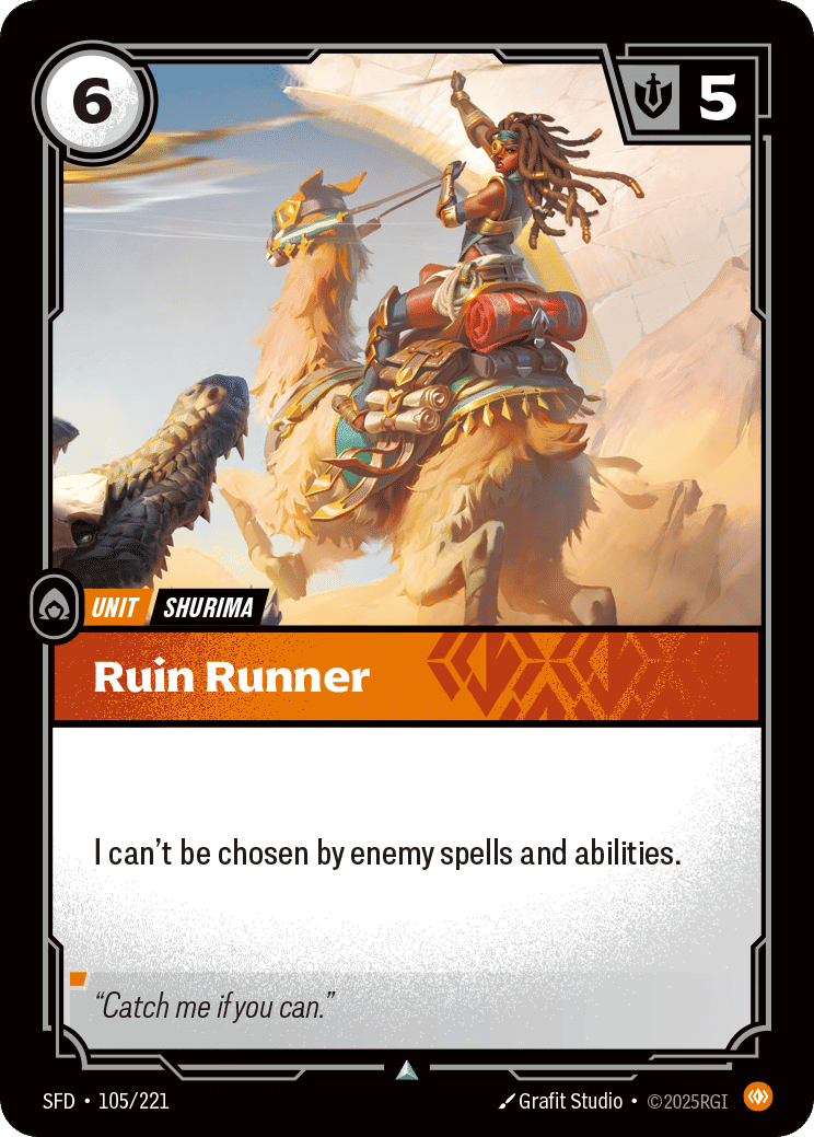 Ruin Runner — Spiritforged — Riftbound