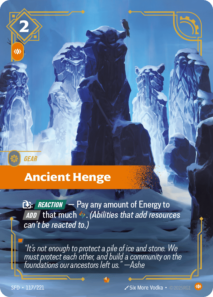 Ancient Henge — Spiritforged — Riftbound