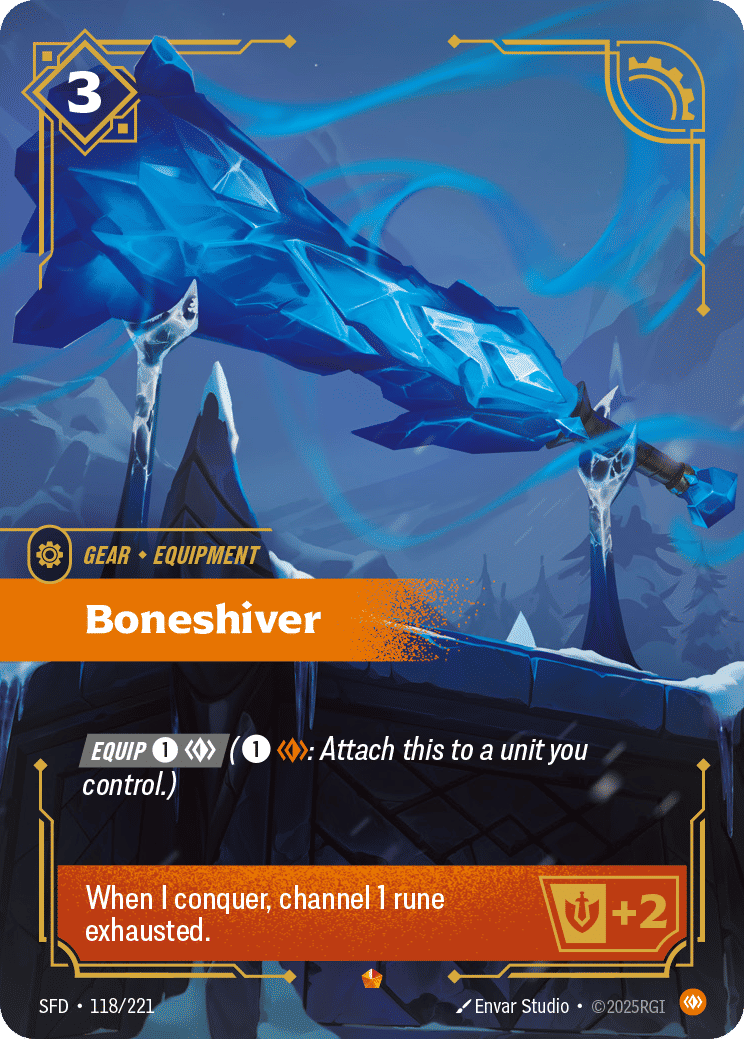 Boneshiver — Spiritforged — Riftbound: League of Legends TCG