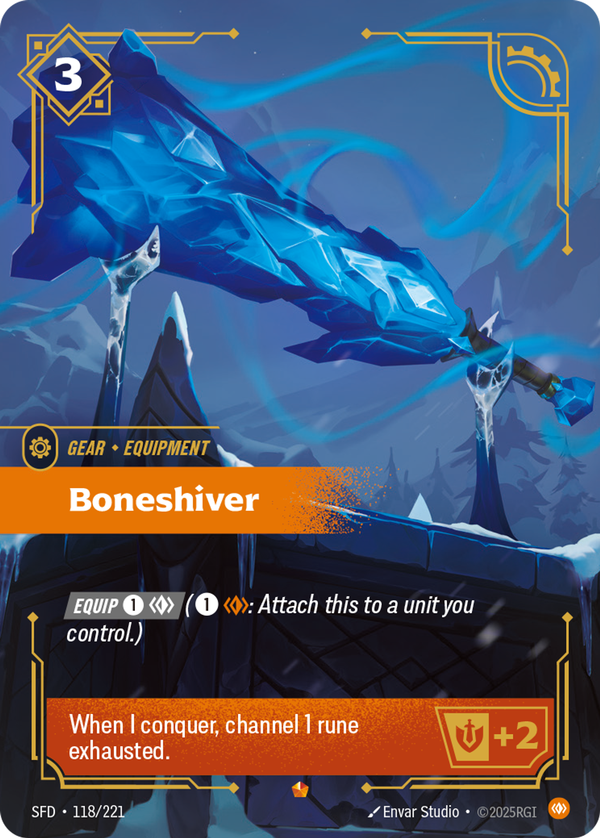 Boneshiver — Spiritforged — Riftbound