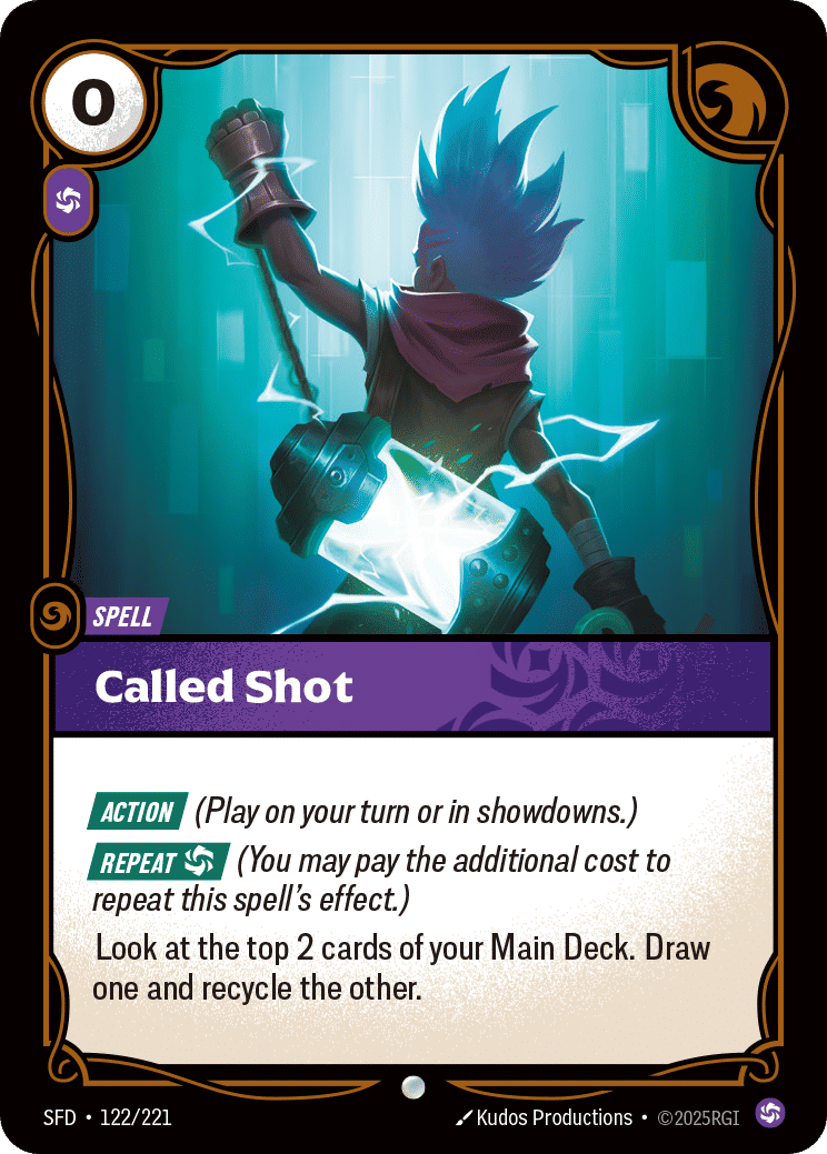 Called Shot — Spiritforged — Riftbound