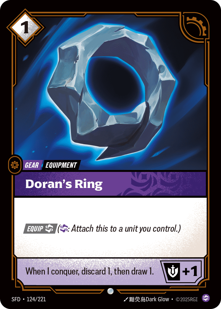 Doran's Ring — Spiritforged — Riftbound: League of Legends TCG
