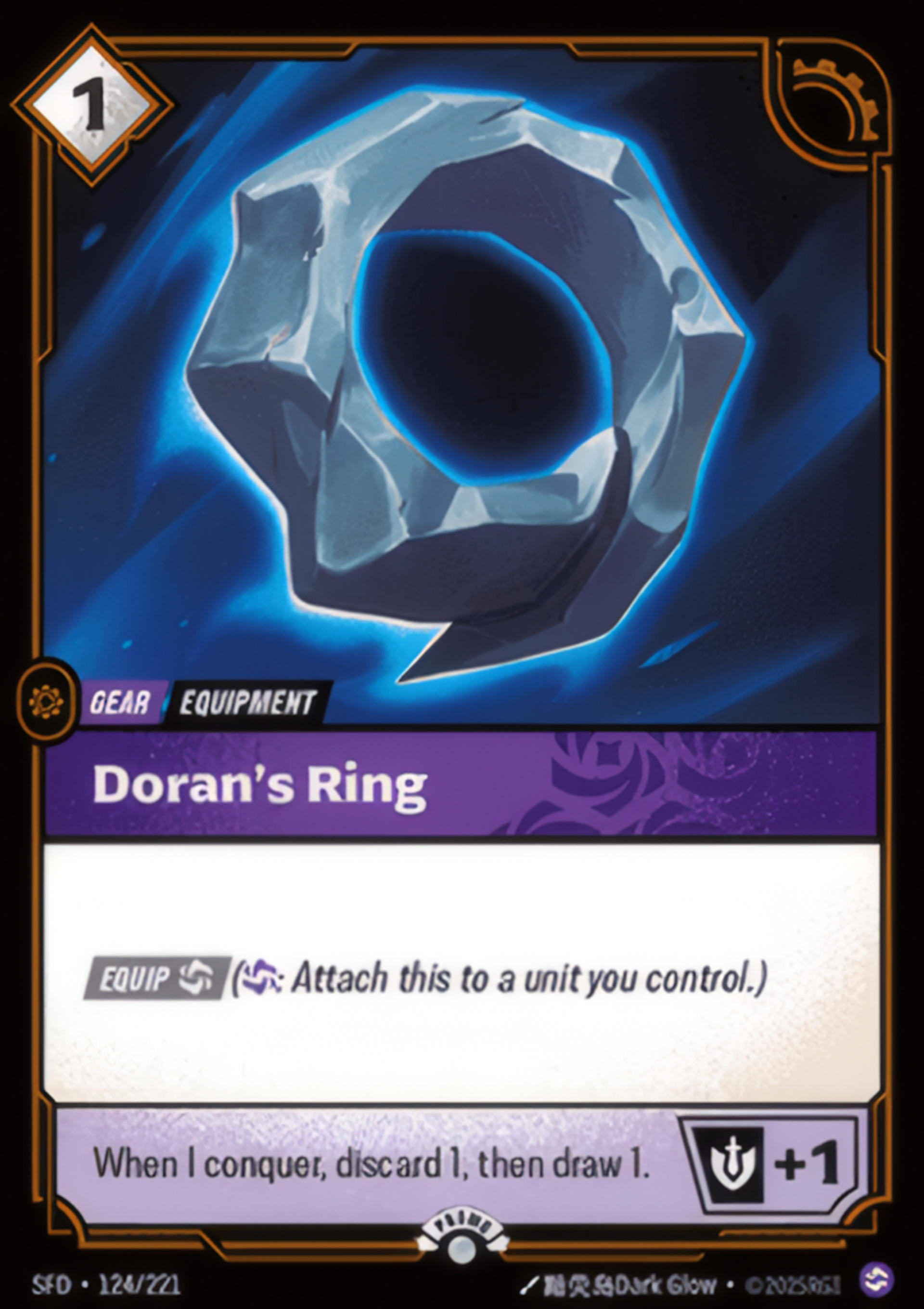 Doran's Ring — Spiritforged - Promo Cards — Riftbound: League of Legends TCG