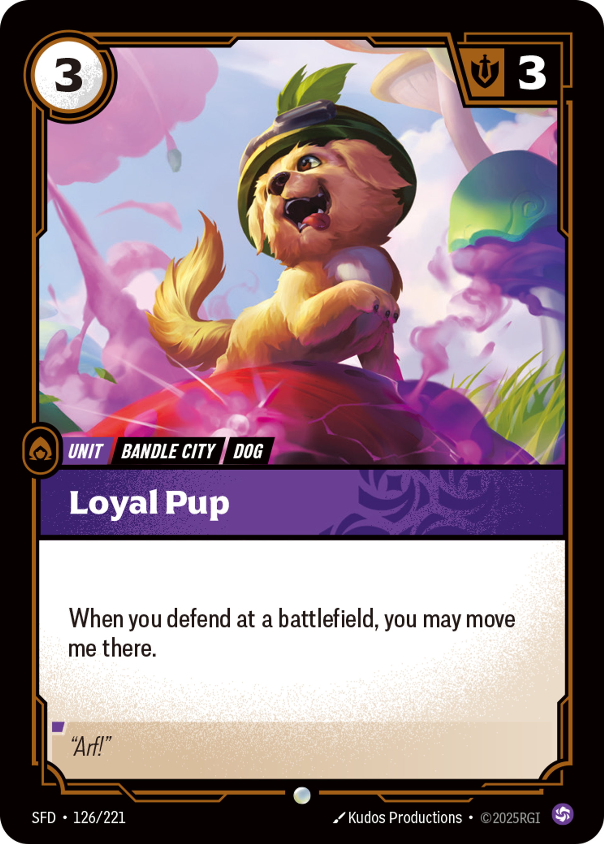 Loyal Pup — Spiritforged — Riftbound