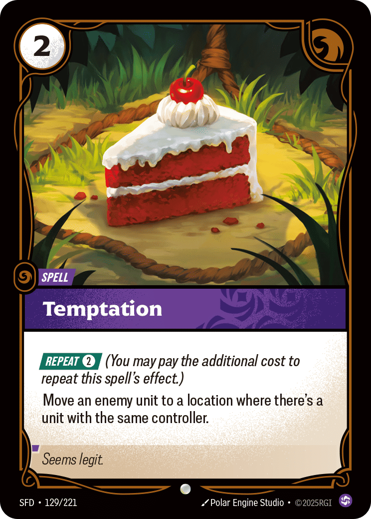 Temptation — Spiritforged — Riftbound: League of Legends TCG