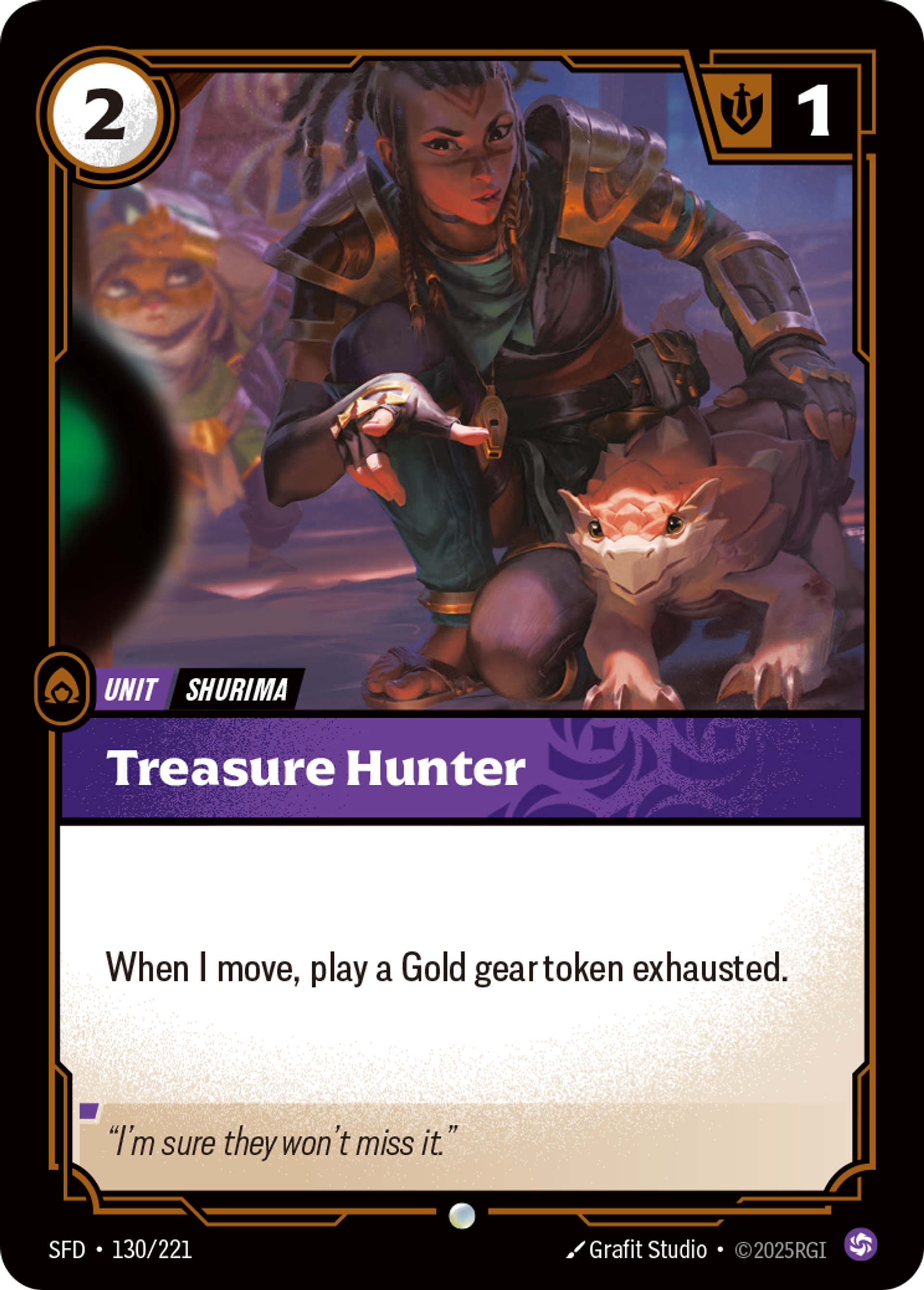 Treasure Hunter — Spiritforged — Riftbound