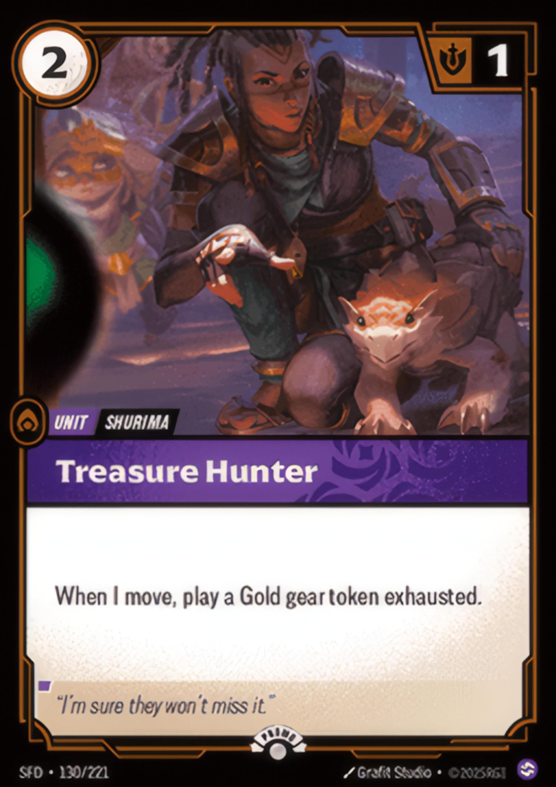 Treasure Hunter — Spiritforged - Promo Cards — Riftbound: League of Legends TCG