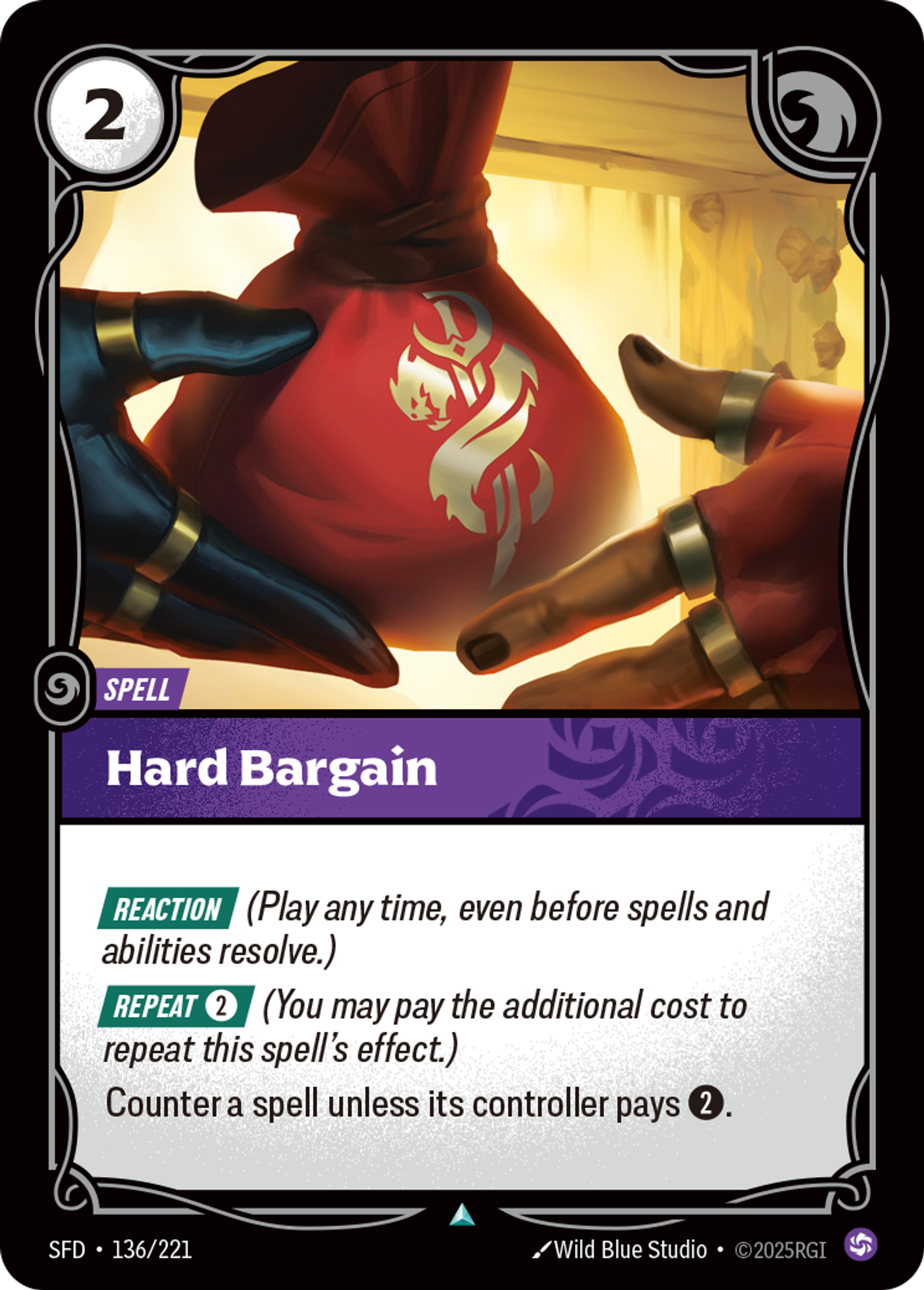 Hard Bargain — Spiritforged — Riftbound