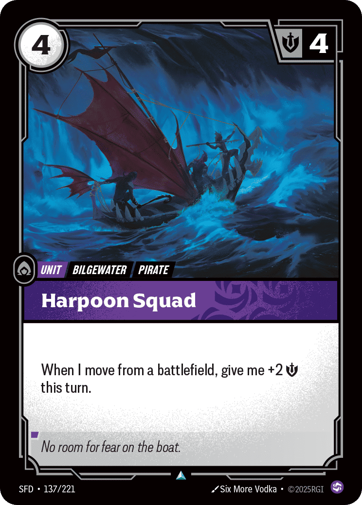 Harpoon Squad — Spiritforged — Riftbound: League of Legends TCG