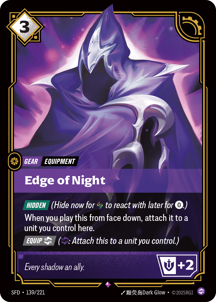 Edge of Night — Spiritforged — Riftbound: League of Legends TCG