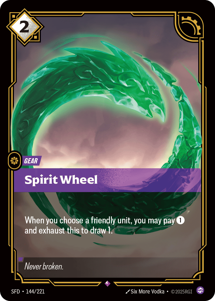 Spirit Wheel — Spiritforged — Riftbound