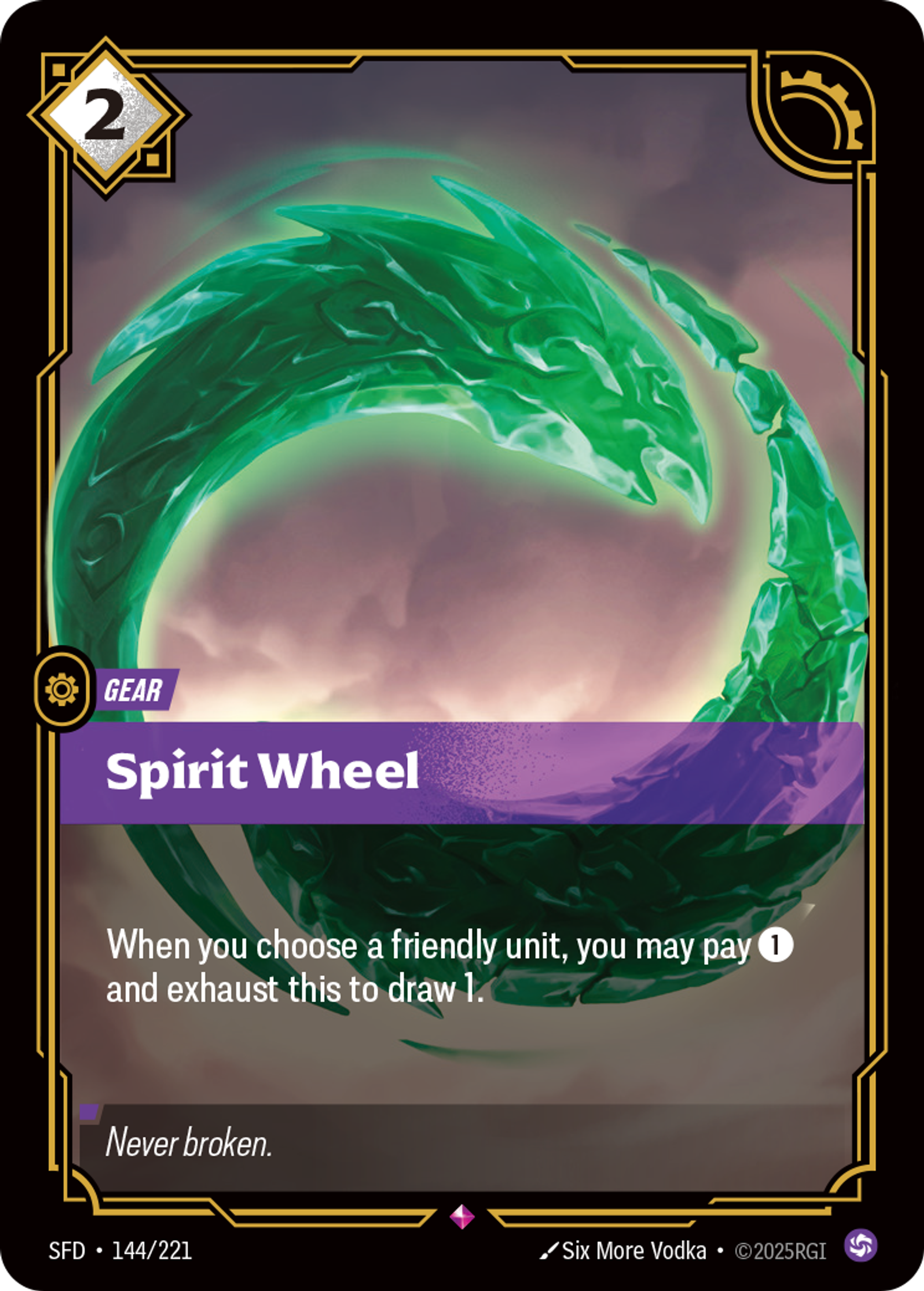 Spirit Wheel — Spiritforged — Riftbound