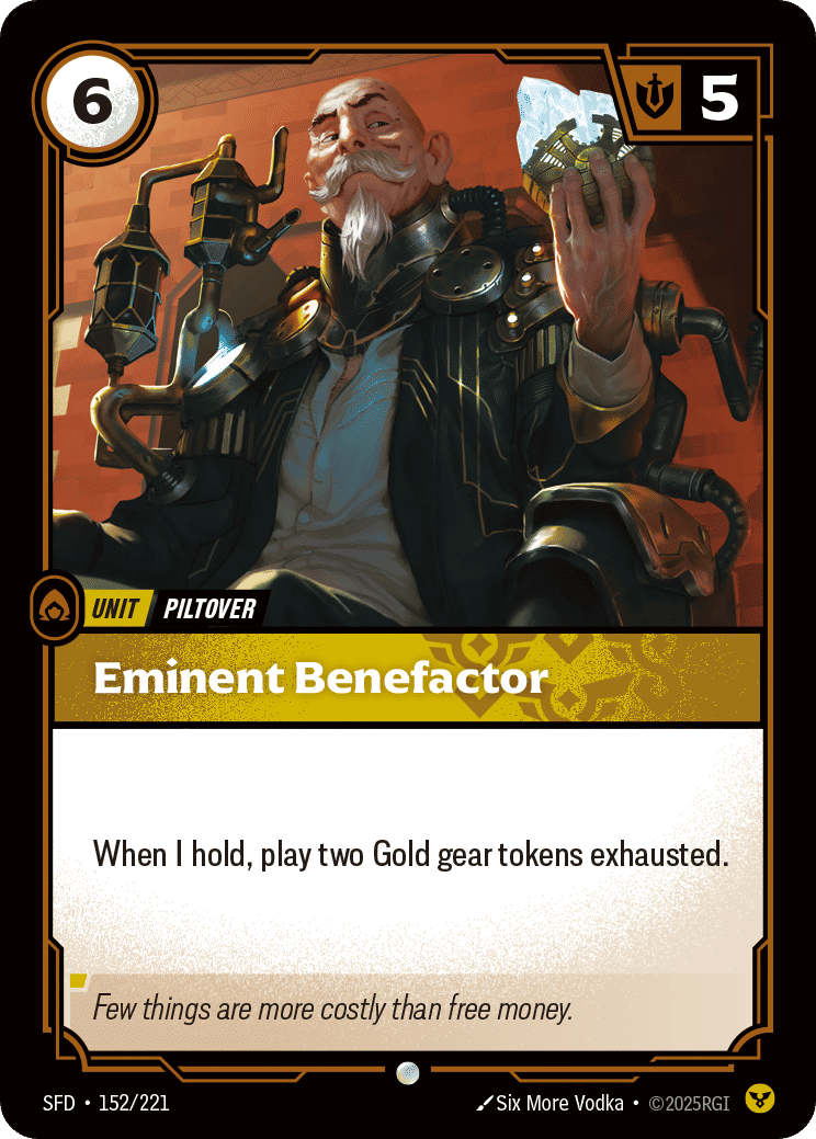 Eminent Benefactor — Spiritforged — Riftbound