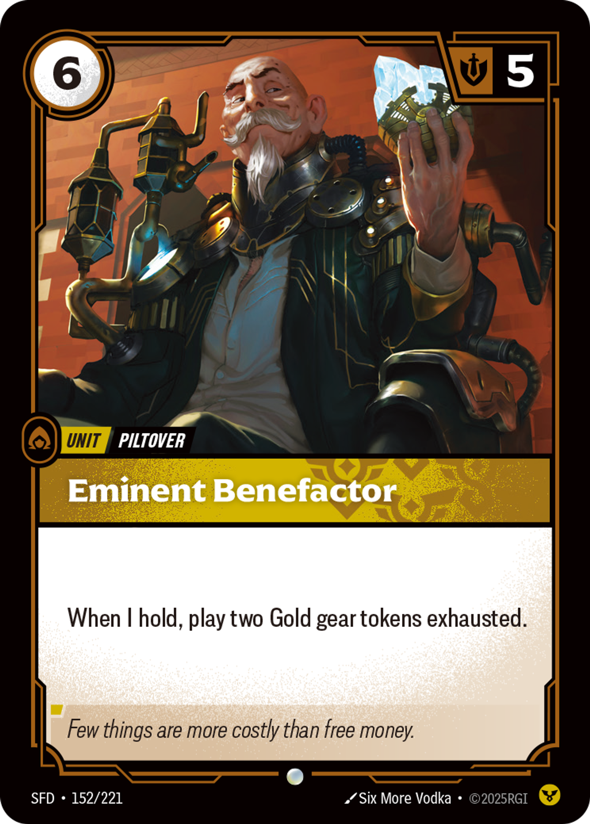 Eminent Benefactor — Spiritforged — Riftbound