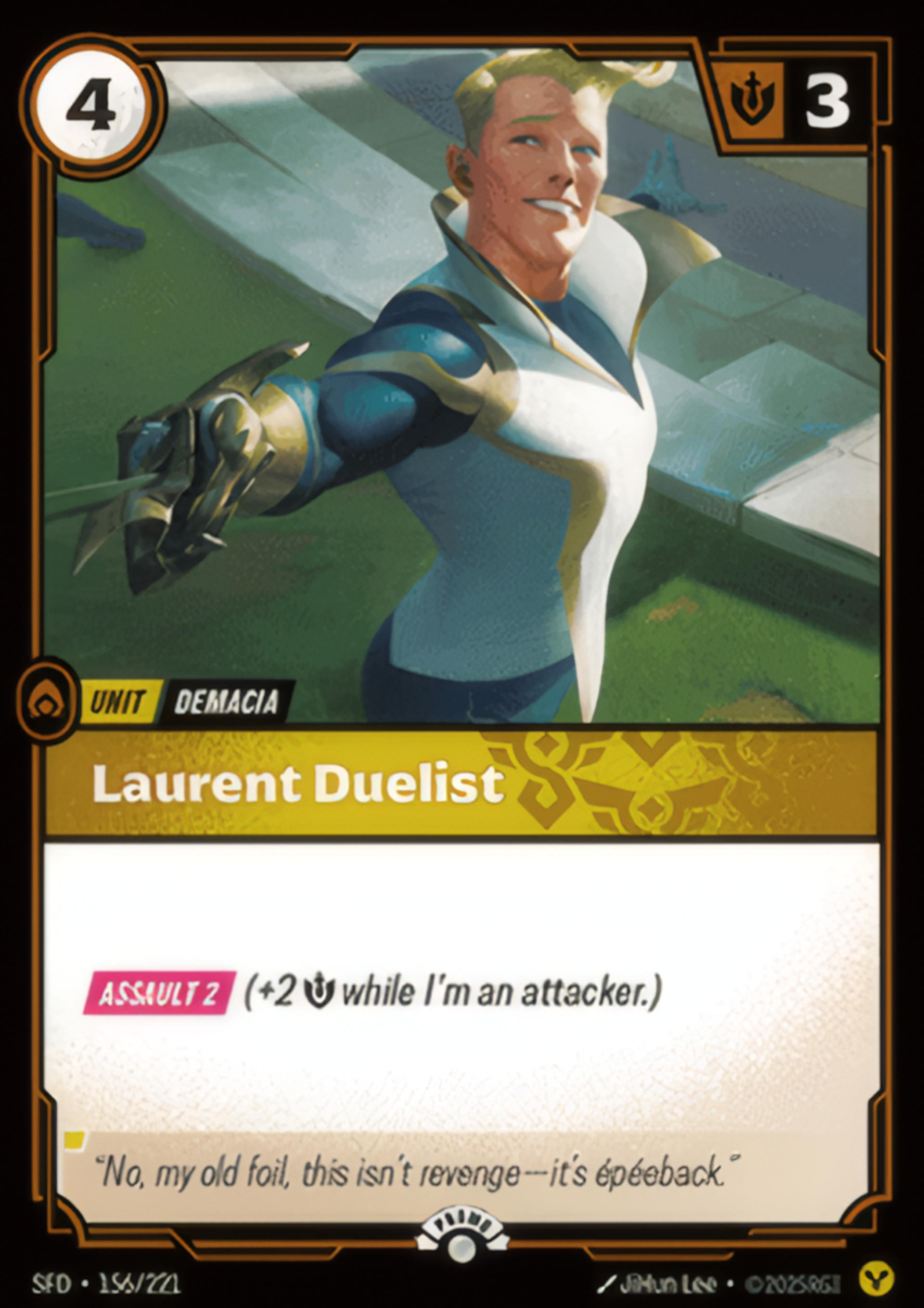 Laurent Duelist — Spiritforged - Promo Cards — Riftbound
