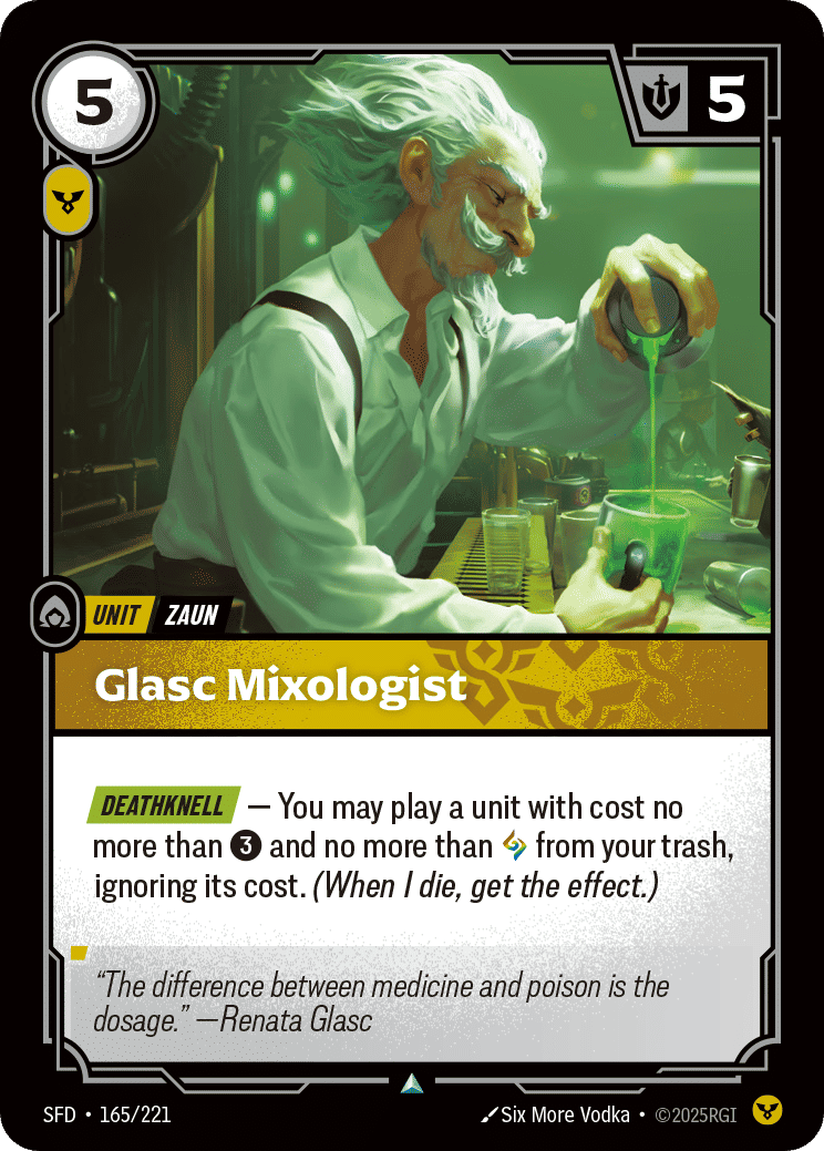 Glasc Mixologist — Spiritforged — Riftbound