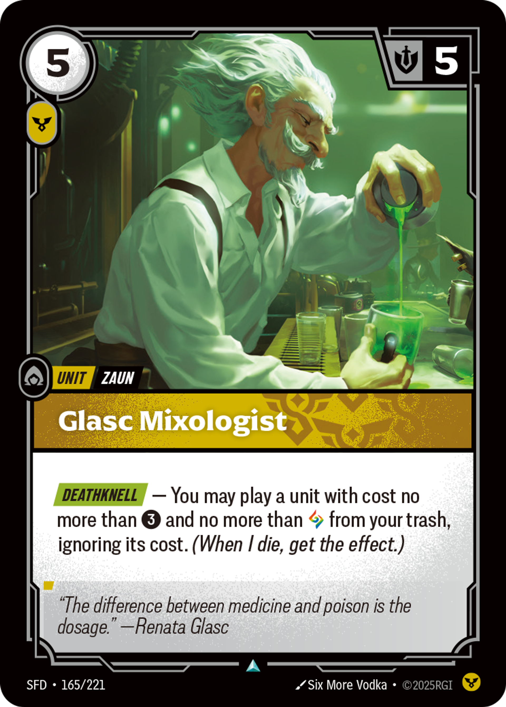 Glasc Mixologist — Spiritforged — Riftbound