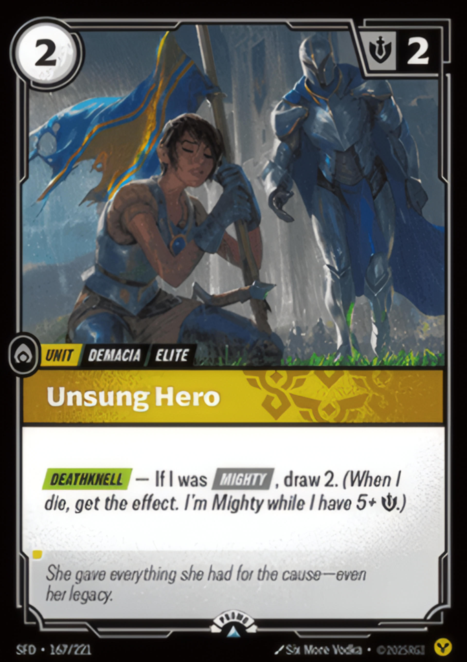 Unsung Hero — Spiritforged - Promo Cards — Riftbound