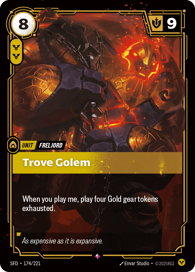 Trove Golem — Spiritforged — Riftbound