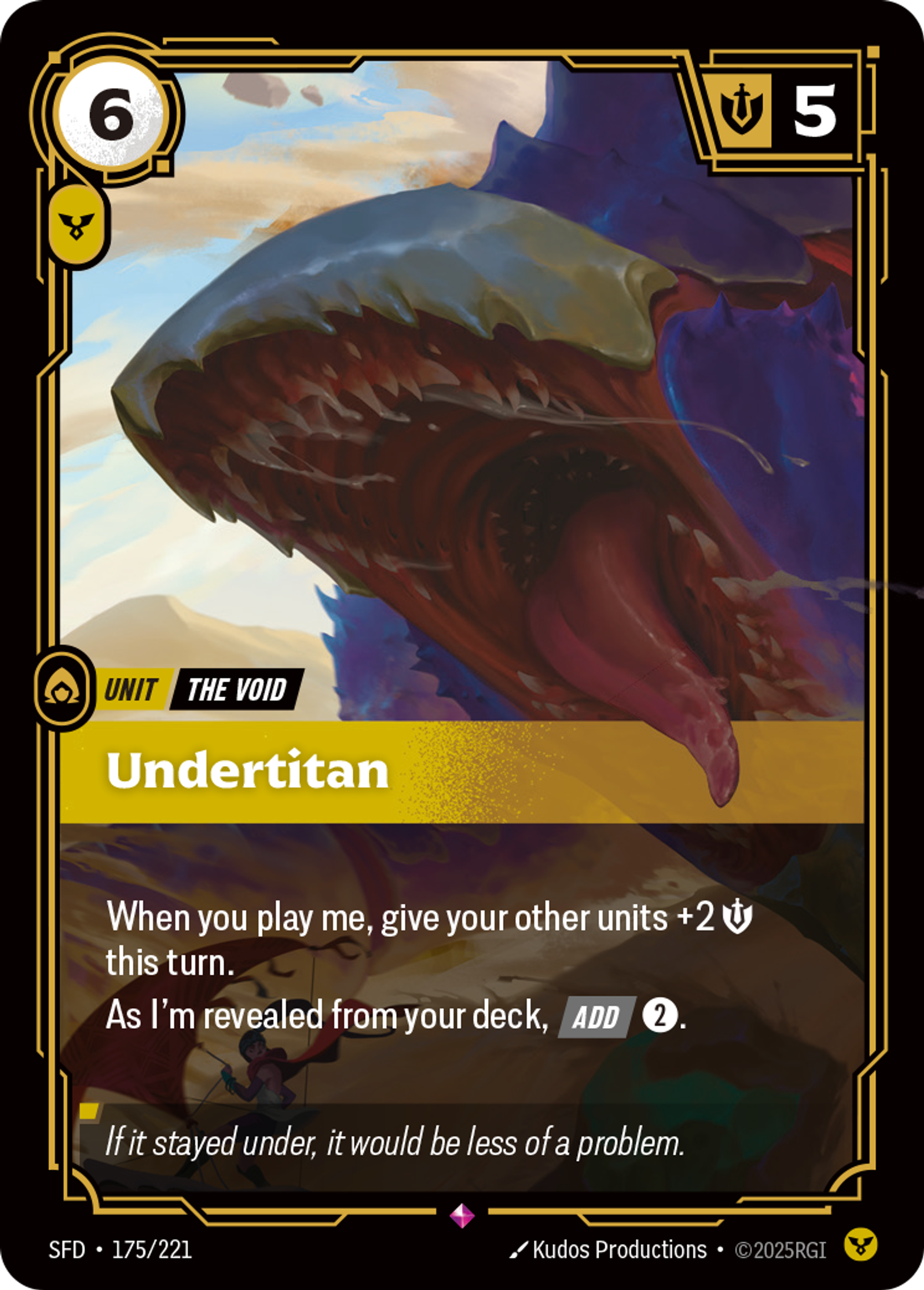 Undertitan — Spiritforged — Riftbound