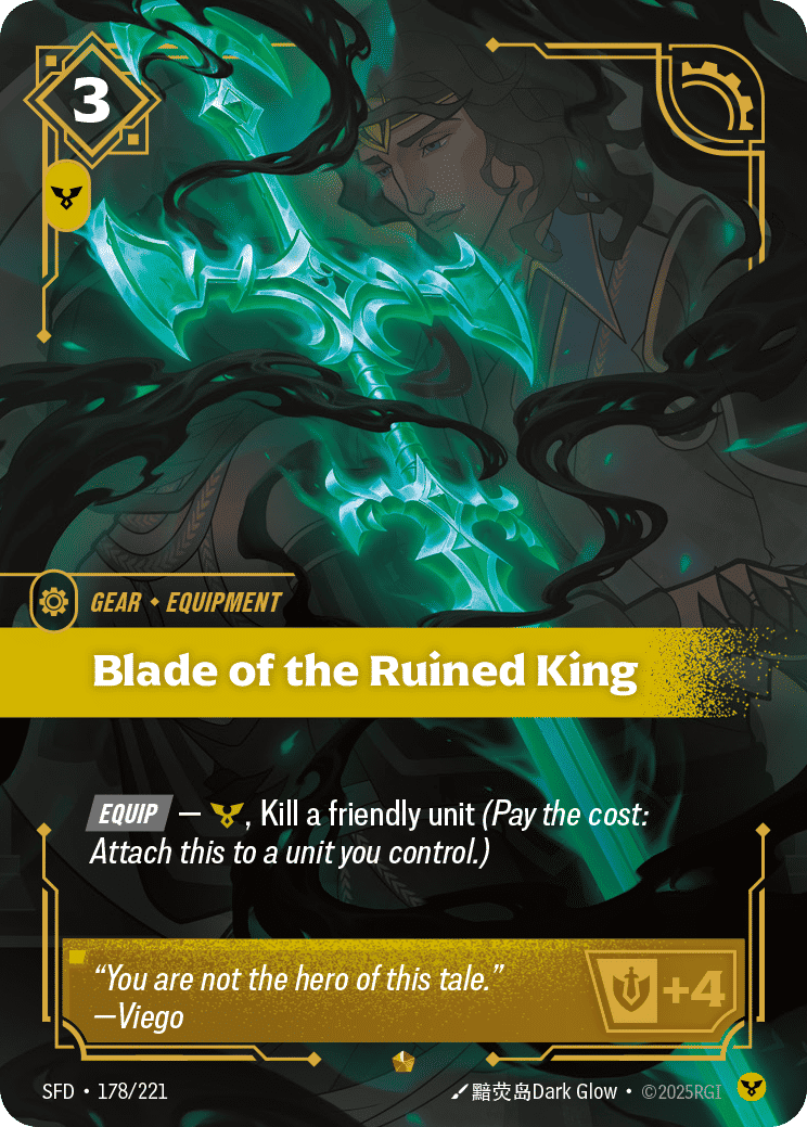 Blade of the Ruined King — Spiritforged — Riftbound