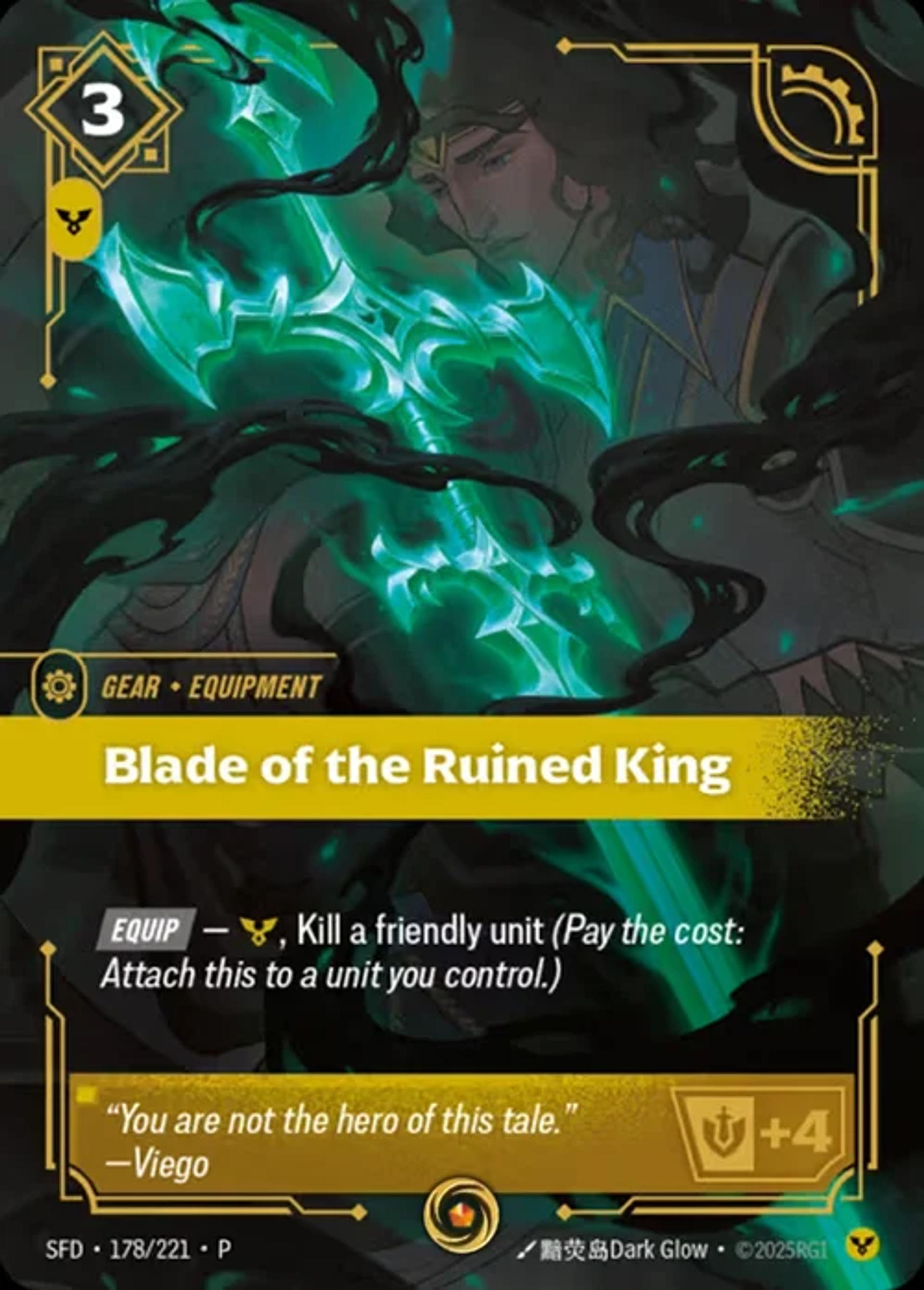 Blade of the Ruined King — Spiritforged - Promo Cards — Riftbound: League of Legends TCG