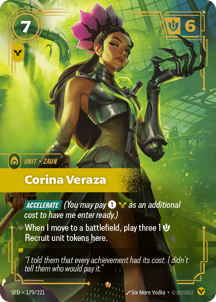 Corina Veraza — Spiritforged — Riftbound